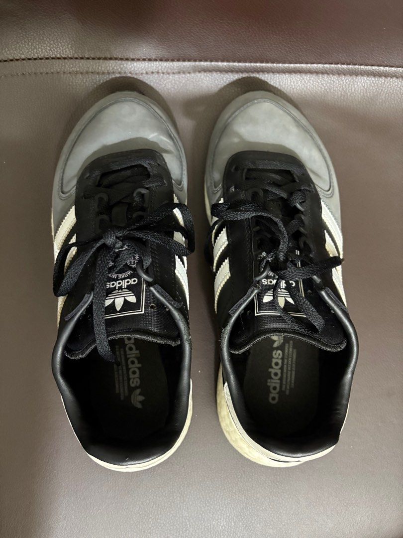 Adidas Marathon Tech (Category: Sneakers) located in Quezon City. Submitted by capfer (Listing ID 1396718215, Image 2). Description: RUSH SELLING! - Adidas Marathon Tech -Guaranteed original - Color: Black, white, and gray - Iconic three stripes detail -Very good condition; lady owned -No box -Shipping fee care of buyer -Open to negotiation for sure buyers; let me know your budget 😊.