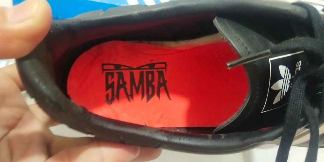 Adidas Samba OG size 13 (Category: Sneakers) located in Tarlac. Submitted by pod_0521 (Listing ID 1396672454, Image 3). Description: For Sale: Adidas Samba OG size 13 less than 5x lang nagamit, naka-stock lang. Bawas sapatos. Pina stitch ko for added support. For only 2,500php.