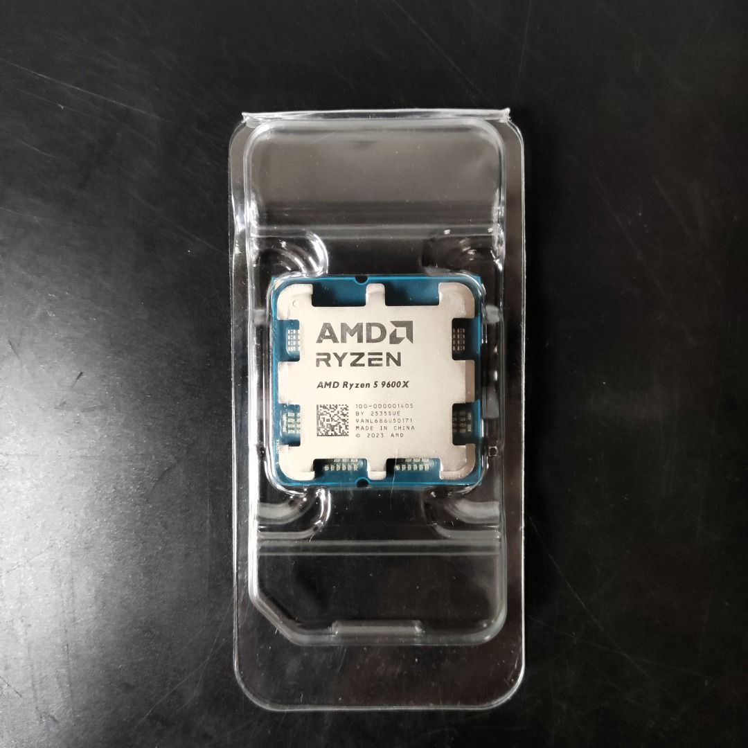 AMD Ryzen 5 9600X Tray (Category: Computer Parts) located in Manila. Submitted by princety15 (Listing ID 1396714212, Image 2). Description: Ryzen 5 9600X (Tray Type) Brand New 1 Year Warranty Bundle discounts available (message for bundle prices & promos) AM5 Motherboards: MSI B650M Gaming Plus Wifi: Gigabyte B650M Aorus Elite AX Gigabyte B650M Aorus Elite AX Ice Asus TUF Gaming B650M-E WiFi MSI B850M Gaming Plus Wifi Asus TUF Gaming B850M-E WiFi
