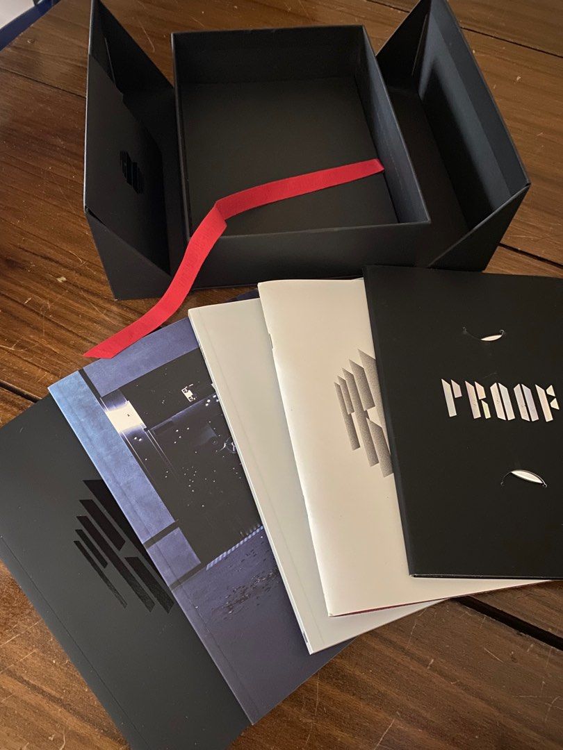 BTS Proof Album (Category: CDs & DVDs) located in San Pedro. Submitted by jemilgonzales (Listing ID 1396689576, Image 2). Description: Standard version Unsealed but complete inclusions (w/ ot7 PC) mop:gcash/gotyme/seabank mod: flash express/jnt.