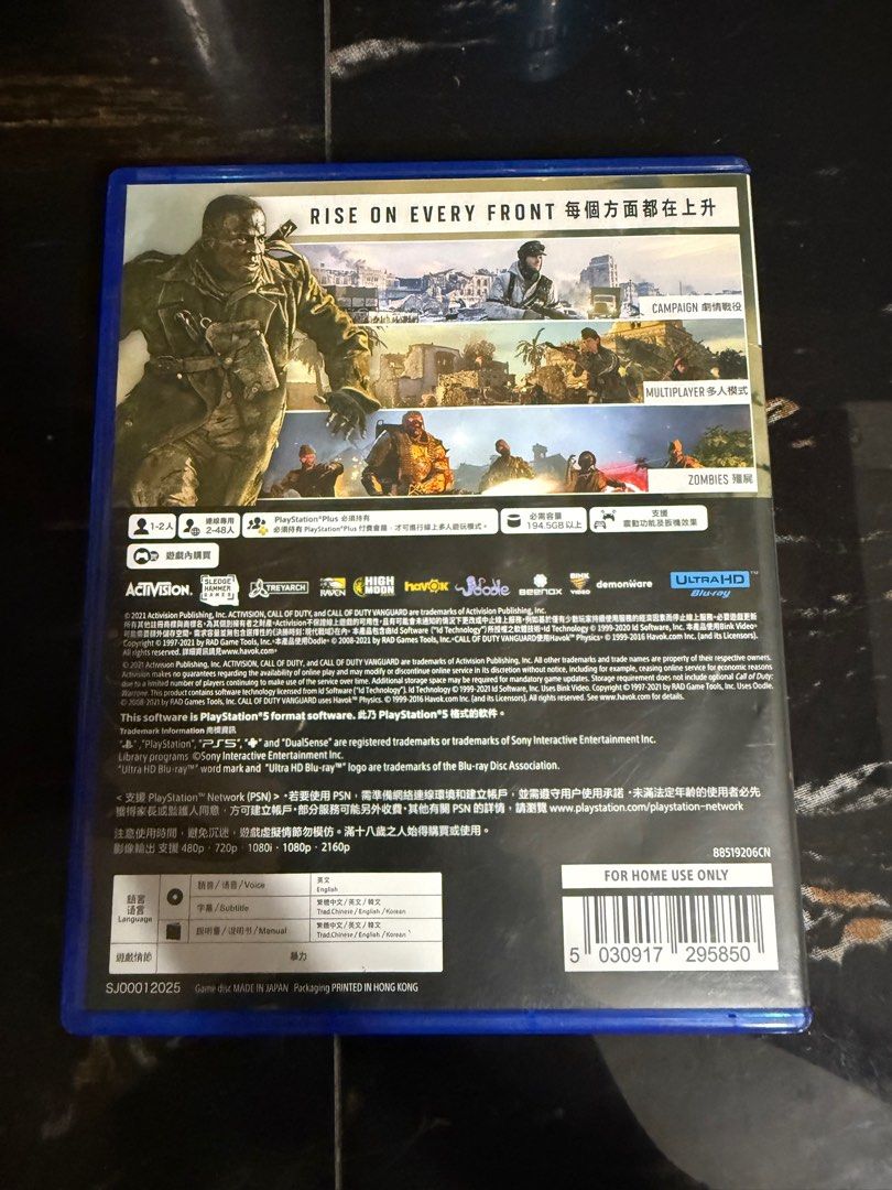 Call of Duty Vanguard (Category: PlayStation) located in Manila. Submitted by danistuffz (Listing ID 1396734544, Image 2). Description: Never used. .