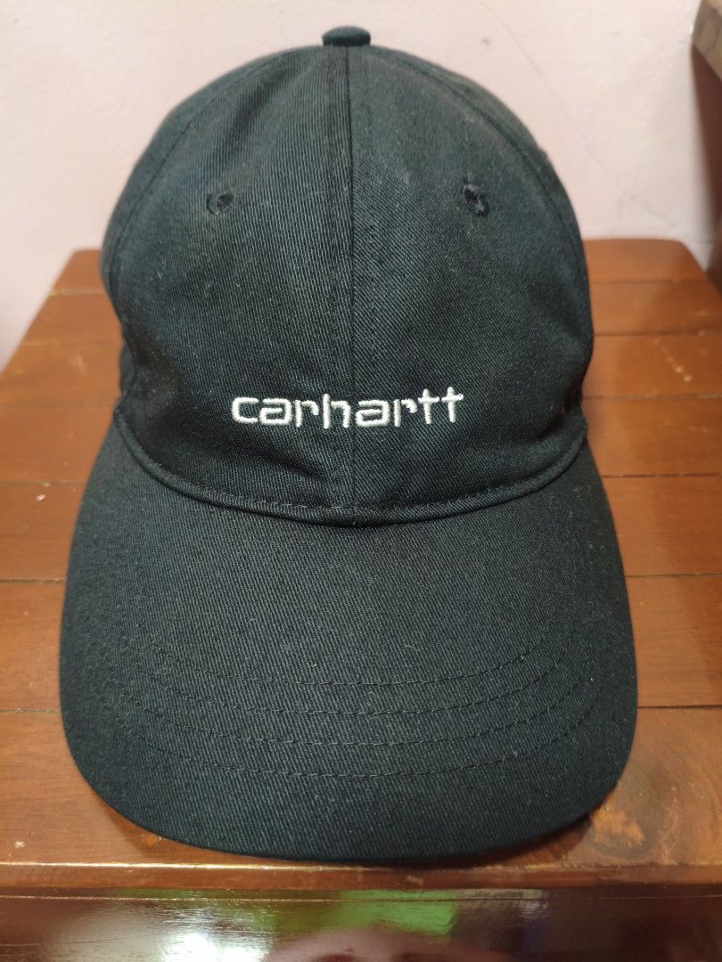 CARHARTT SCRIPT LOGO 6 PANEL CAP BLK (Category: Caps & Hats) located in Puerto Princesa. Submitted by lotsstuff (Listing ID 1396791759, Image 3). Description: OSFA EXCELLENT PRICE 799+SF.