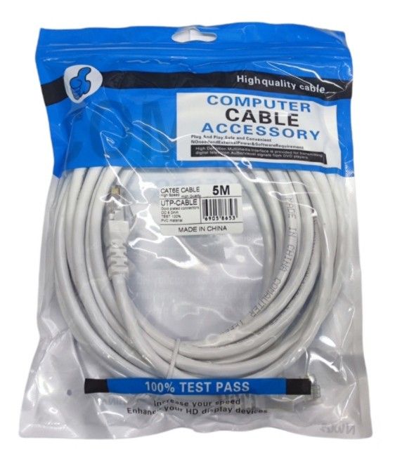 CAT6 UTP Cable 5m (Category: Office & Business Technology) located in Quezon City. Submitted by goodviberco (Listing ID 1396714188, Image 1). Description: .