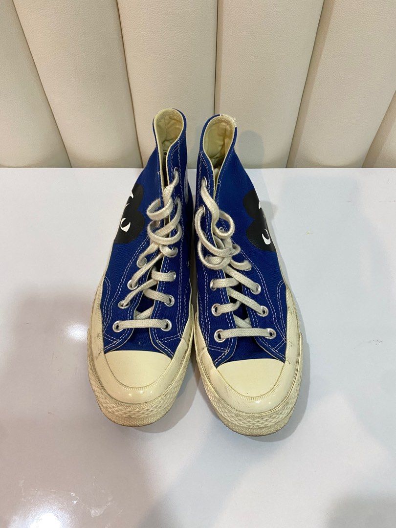Coverse Chuck 70 CDG - Blue Quartz (Unisex) (Category: Sneakers) located in Batangas. Submitted by thriftrey (Listing ID 1396681851, Image 3). Description: Size: 5.5 Mens/7.5 Womens.