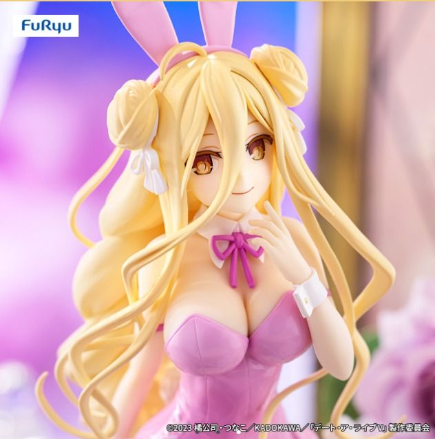 Furyu BiCute Bunnies 景品模型- 星宮六喰粉紅色ver 約會大作戰 , 玩具收藏品, 手辦及模型, 手辦雕像