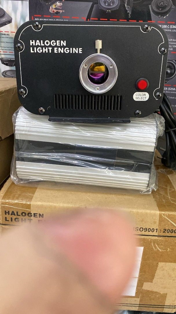Halogen Light Engine (Category: Lighting) located in Singapore. Submitted by stuffsforsales (Listing ID 1396710613, Image 1). Description: Hi guys , I have 3 sets of this Halogen Light Engine . selling at $80.00 per set . interested please PM .