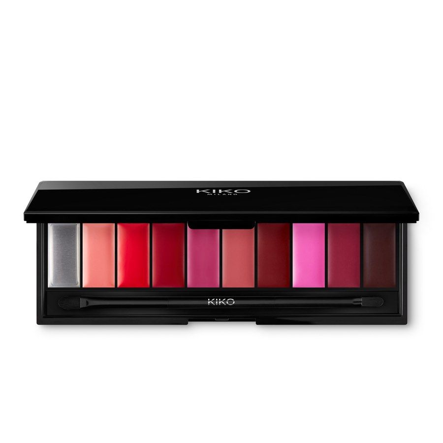 Kiko Milano Smart Lip Palette #2: (Category: Makeup) located in Caloocan City. Submitted by jianaaa (Listing ID 1396770777, Image 2). Description: Lipstick palette containing 10 shades in a range of finishes for creating a variety of looks. The palette includes three buildable textures for creating unique looks: creamy sheen, intense matte and sheer. 02 Nude Profusion- shades for a natural or a “no make-up” look .