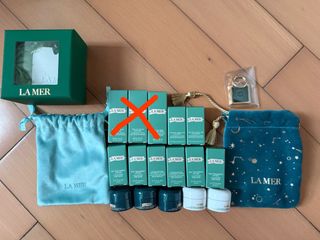 Lamer night cream soft cream lotion cleanser firm mask 緊緻面膜 眼霜 晚霜 面霜 爽膚水  卸妝水 擴香石 索袋 鑰匙扣 sample64245518183811110