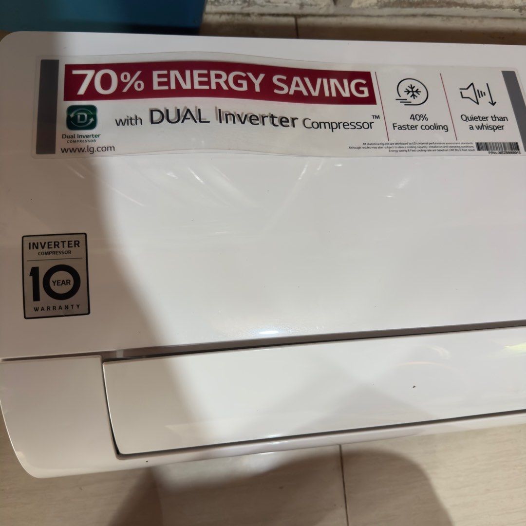 LG Standard Split Type Aircon 2.0HP dual inverter compressor aircon (Category: Air Conditioning and Heating) located in Cebu City. Submitted by gilejehhk (Listing ID 1396744013, Image 3). Description: LG Standard Split Type Aircon 2.0HP dual inverter compressor aircon Model: HS 18iss Issue: Ch 02 blinking display For pick up only Cebu!!!!! Near linao barangay hall talisay cebu Text 09613166070.