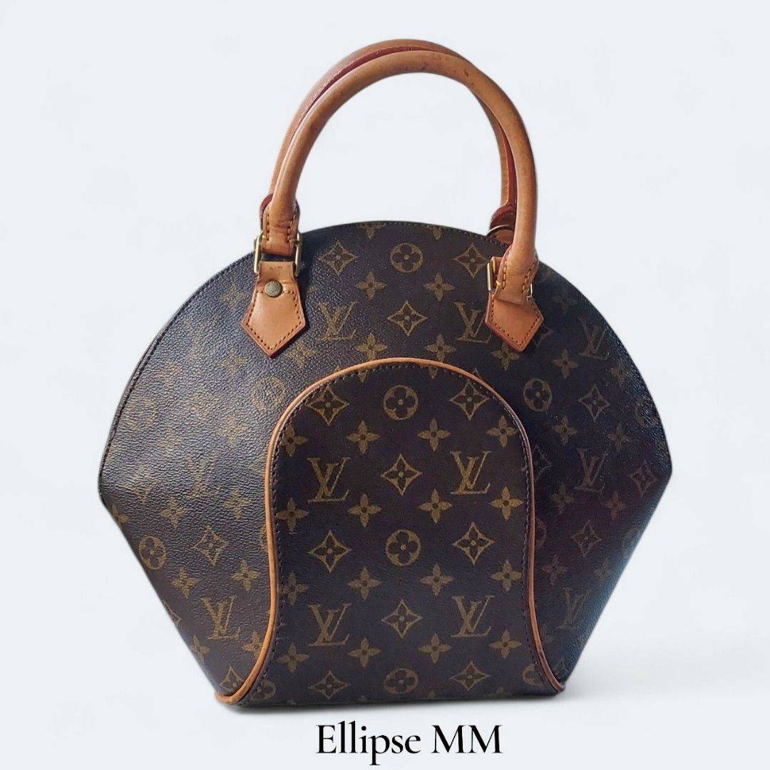Lv ellipse mm (Category: Luxury Bags & Wallets) located in Davao. Submitted by wengbagstuff (Listing ID 1396796377, Image 1). Description: 🍀 Ellipse MM size 🍀 no code 🍀 no open pipes, normal signs of usage 🍀 vintage.