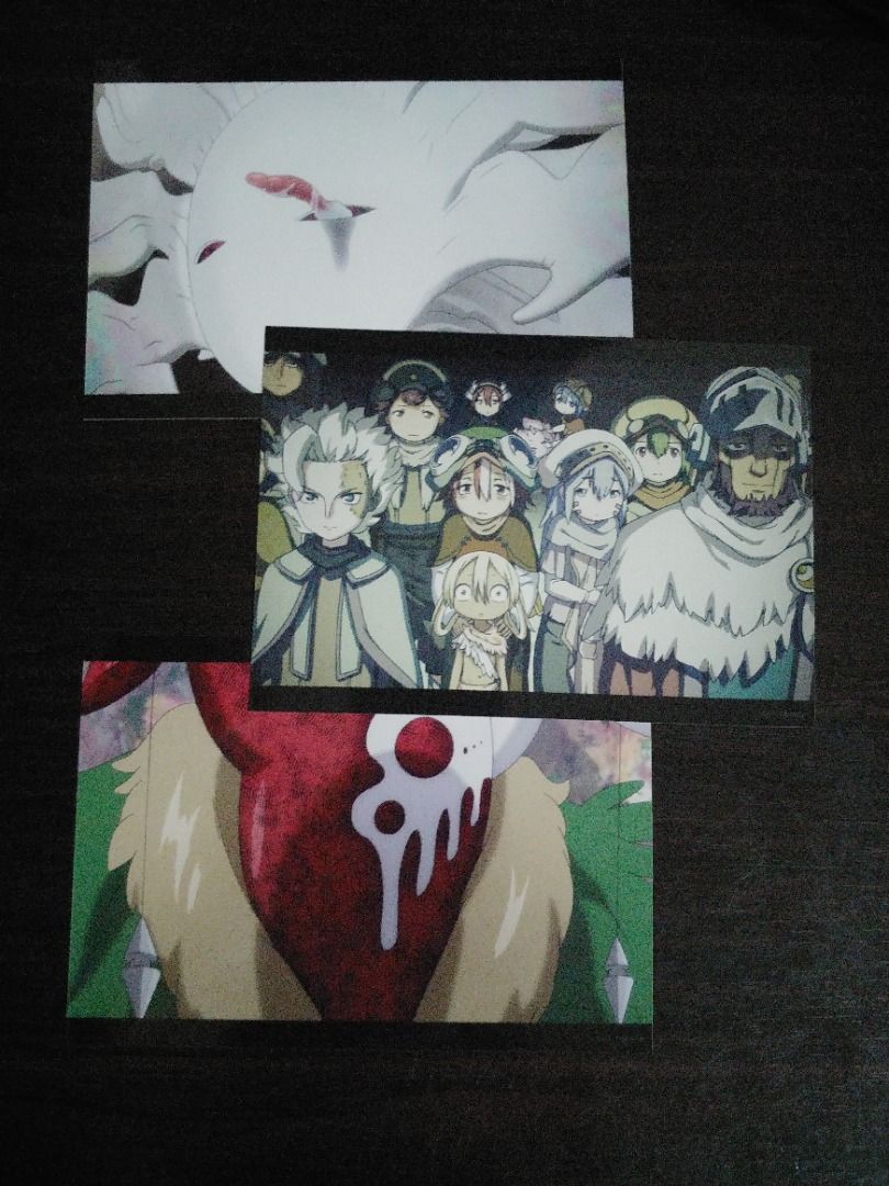 Made in Abyss (Season 2) Prints (Category: Art & Prints) located in Dasmarinas. Submitted by sailorboy22 (Listing ID 1396762117, Image 2). Description: Made in Abyss (Season 2) Prints Printed in photo paper 3 pieces in 1 pack. Price: P50 Shipping to be shouldered by the buyer. Thanks and take care!.