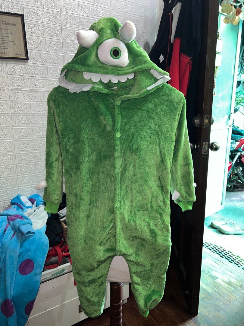 MONSTERS INC HALLOWEEN COSTUME (Category: Babies & Kids Fashion) located in Quezon City. Submitted by TheSundayShop (Listing ID 1396671818, Image 2). Description: SULLY - 6-7Y MIKE - SOLD 500 each .
