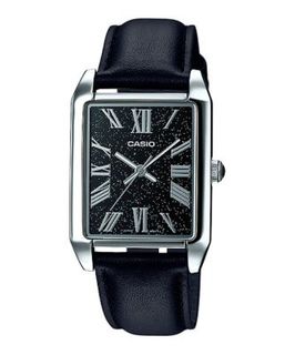 Montres Company 香港註冊公司(32年老店) 卡西歐 CASIO 真皮錶帶 50米防水 LTP LTPTW101 LTPTW101L LTP-TW101 LTP-TW101L LTP-TW101L-1 LTP-TW101L-1A 黑銀色 有現貨64202895139075110