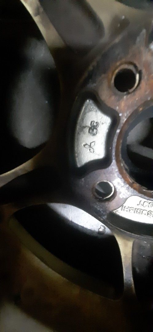 O.Z racing 15 inch Mitsubishi EVO 3 Enkei Gold Rims, Auto Accessories ...