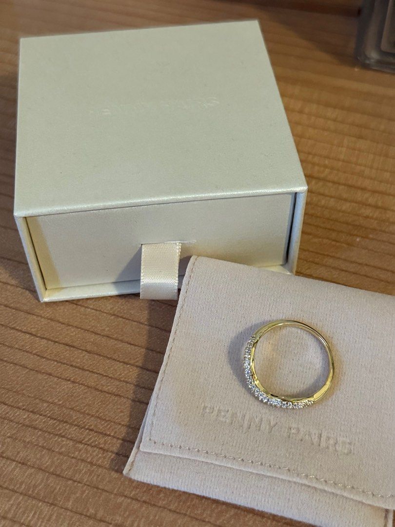 Penny Pairs Leona Gold Ring (Category: Rings) located in Taguig. Submitted by preloved_bycarla (Listing ID 1396755038, Image 2). Description: Used only a couple of times then stored. Can pass as new. Size 8. Last 2 photos are from the website for reference. Rfs: Impulse purchase .