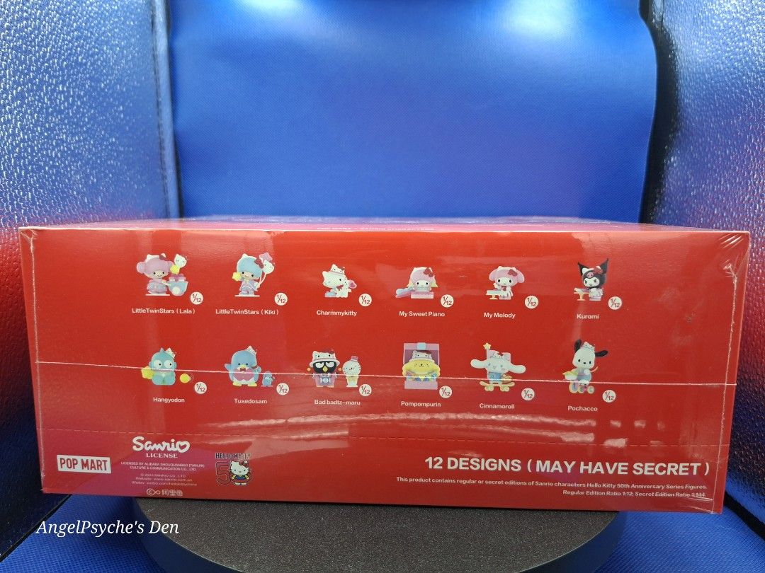Pop Mart Hello Kitty 50th Anniversary (Category: Designer & Blind Box Toys) located in Guiguinto. Submitted by angelpsyche (Listing ID 1396740583, Image 2). Description: >>>>>FOR SALE<<<<< Pop Mart Hello Kitty 50th Anniversary Sealed Box ***For Shipping method*** *Shipping and handling fee is shouldered by the buyer *Item will be shipped after payment is made and confirmed. *Payment is paid via bank deposit Thanks for viewing and feel free to inq