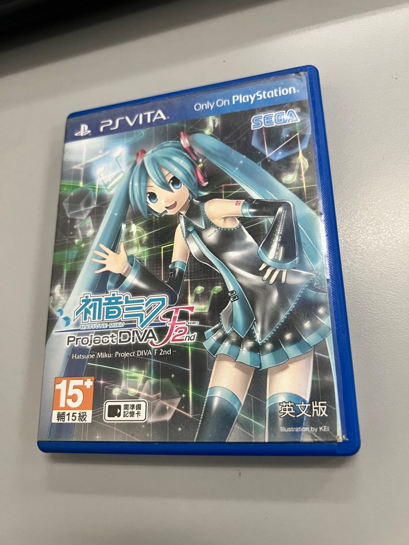 PSVITA Hatsune Miku Project DIVA – Set 3 Giochi: F, 2nd, X – Vocaloid – SEGA Giappone