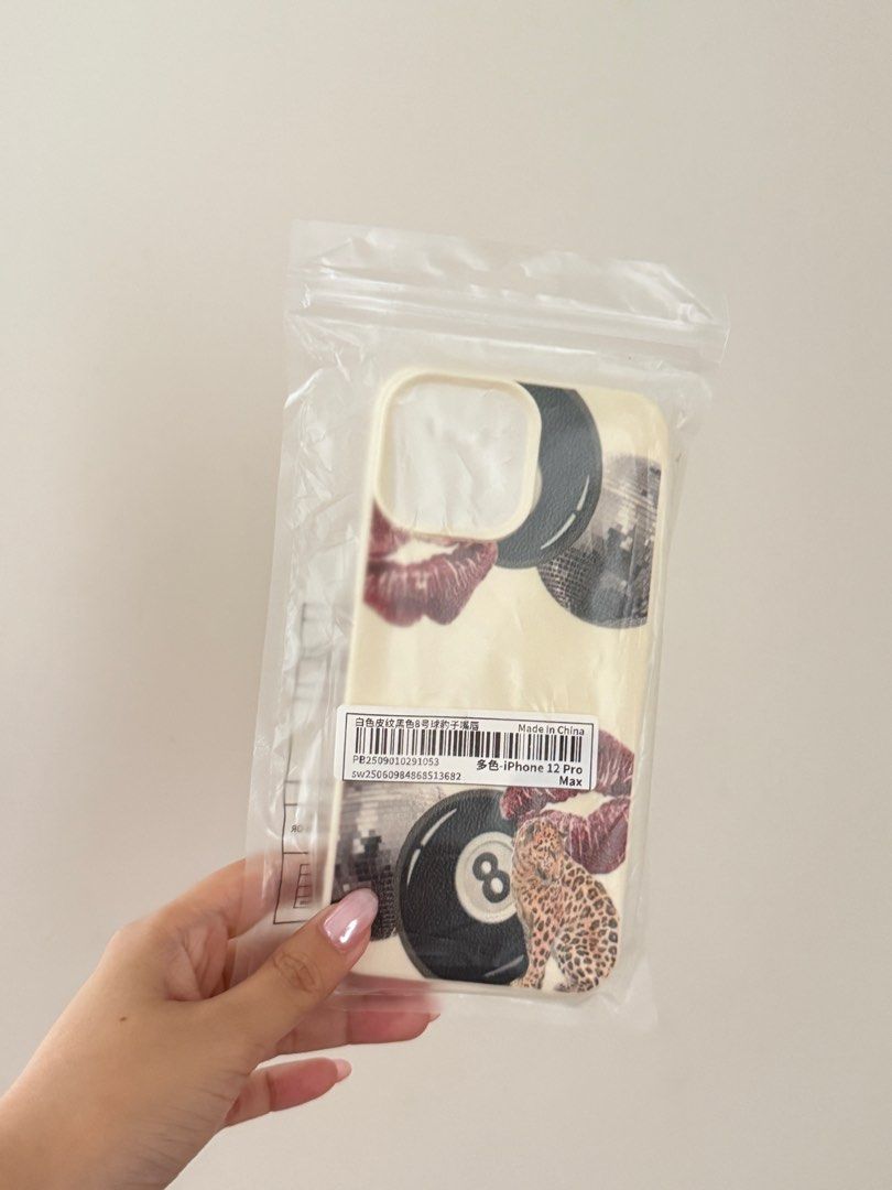 Retro White 8 Ball Pool iPhone 12 Pro Max Case (Category: Cases & Sleeves) located in Santa Rosa. Submitted by byeebuy (Listing ID 1396733597, Image 1). Description: Never used – wrong phone model..