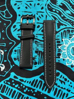 Rubber watch strap for 22mm lug width 橡膠錶帶64205967997442110