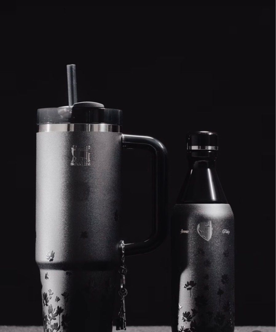 Stanley x Jennie tumbler/bottle (Category: Water Bottles & Tumblers) located in Singapore. Submitted by bananaaa21 (Listing ID 1396793971, Image 3). Description: bottle 355ml - $110 tumbler 887ml - $190 tumbler + bottle (set) - $290 +$3 for overseas shipping fee - buying directly from Korea! - accepting paynow only - meetups only —> at my place / hougang mrt/bus interchange do feel free to check out my reviews if in any doubt :) .