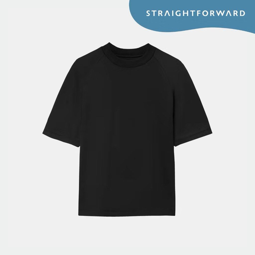 Straightforward's medium black Ultrasoft Elbow Length Tee tshirt (Category: Formal Shirts) located in Manila. Submitted by shop75only (Listing ID 1396720277, Image 1). Description: Straightforward black shirt 1 medium 2 large Loc manila.