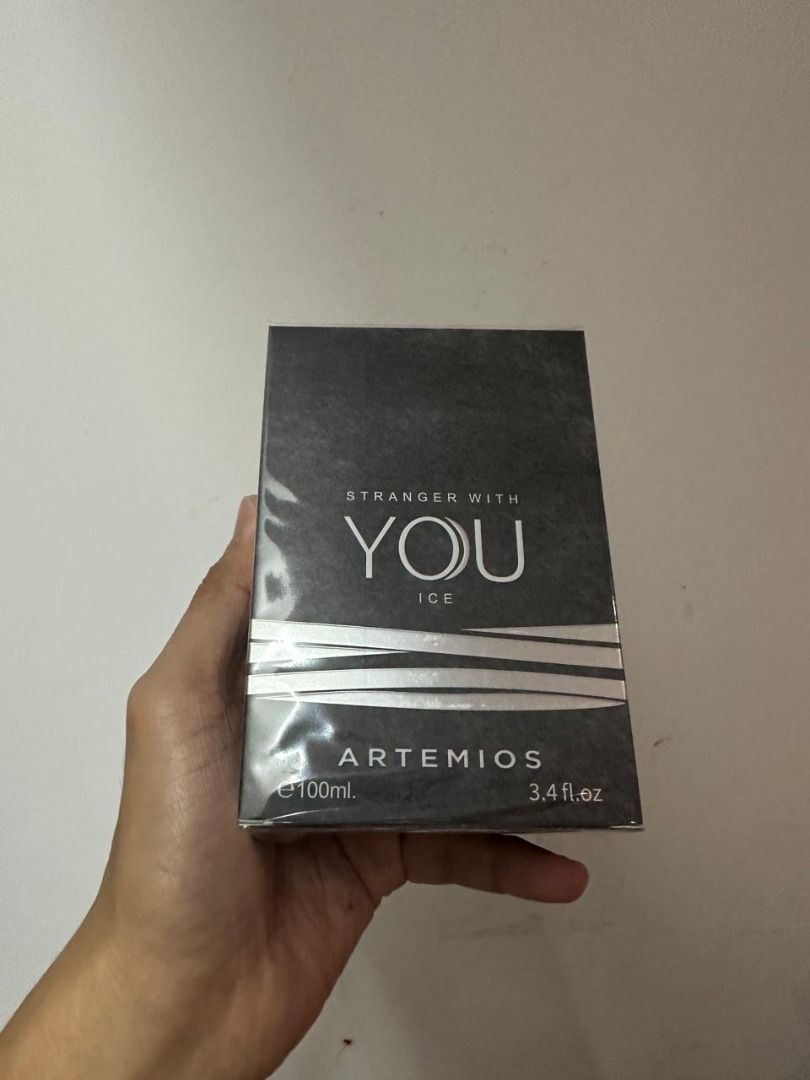 Stranger With You Ice EDP 100ml by Artemios (Category: Fragrance & Deodorants) located in Mandaluyong City. Submitted by jtkperfumetrading (Listing ID 1396775991, Image 2). Description: Discover the Aromatic Fougere scent for men with ARTEMIOS STRANGER WITH YOU ICE EDP 100ML. Launched in 2024, this fragrance features Top notes of Ginger, Lime, Mandarin Orange, and Apple, Middle notes of Lavender, Cardamom, Bourbon Geranium, and Sage, and Base not