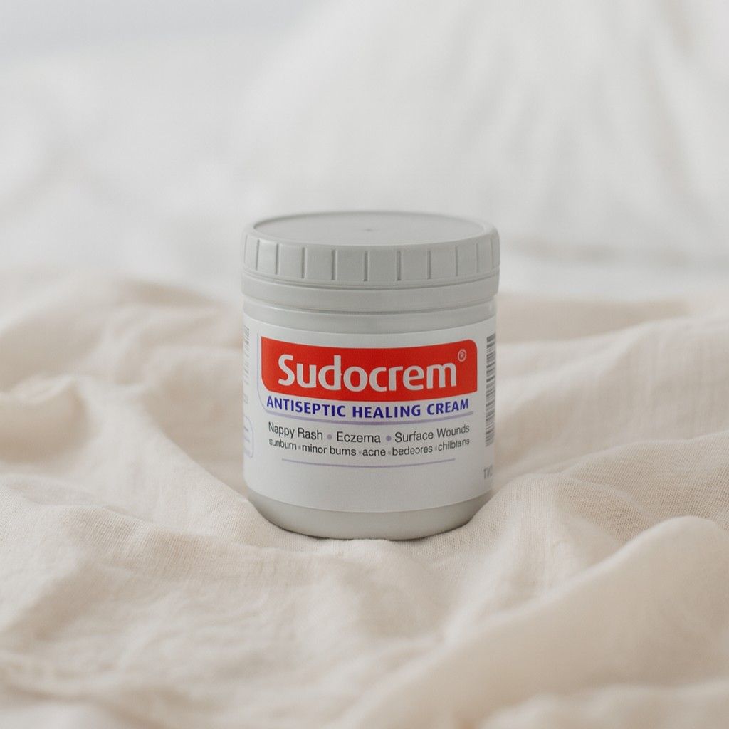 Sudocrem Antiseptic Healing Cream (Category: Baby Toiletries & Grooming) located in Muntinlupa City. Submitted by ohbellaboutique.ph (Listing ID 1396730574, Image 1). Description: SUDOCREM Antiseptic Healing Cream - 125g - exp Jan 2028 - Suitable for: Nappy Rash, Acne, Eczema, Cuts and Grazes, Sunburn, Minor Burns and Chilblains 📍 Muntinlupa 💵 GCash, BPI, Pay upon your pick up 🏍 J&T, Lalamove, You can pick up #ohbellaboutique #sudocrem #babycr