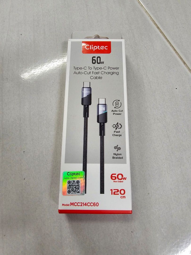 Type C cable (Category: Chargers & Cables) located in Jerantut. Submitted by ahmad02s (Listing ID 1396709248, Image 1). Description: 📦 Item: Type-C to Type-C Cable (Secondhand / Preloved) 💡 Condition: 9/10 – still good & fully working, no cut or loose connector ⚡ Function: Support fast charging 🎯 Compatible: Works with phone, tablet, laptop (MacBook, Samsung, Xiaomi, etc.) 😉 Serius buyer only.