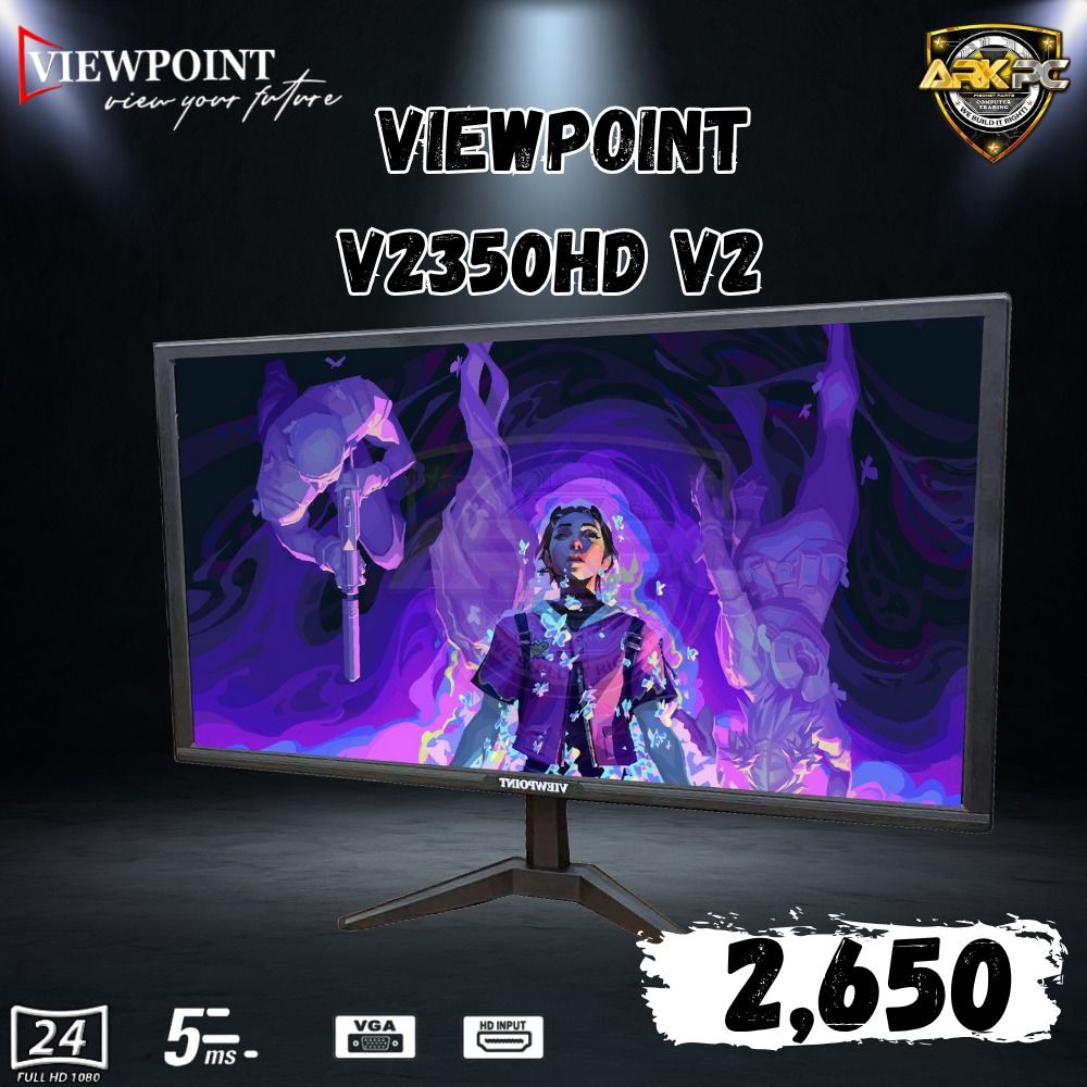 VIEWPOINT MONITOR (Category: Monitor Screens) located in Quezon City. Submitted by corrinejil63041 (Listing ID 1396707648, Image 2). Description: 🎉- VIEWPOINT MONITOR - 🎉 Crystal-clear visuals, budget-friendly price—quality you can trust.* 📍 Store Locations: ✅ ARK PC Litex - 14 Litex Road, Commonwealth, QC (beside LBC Litex & Andok’s) ✅ ARK PC Olongapo - 20th St. Corner Caron St., West Bajac Bajac, Olongapo City (Near Victory Liner & Ulo ng Ap