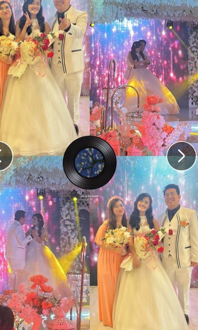Wedding Dress (Category: Dresses) located in Manila. Submitted by fnicolas (Listing ID 1396669270, Image 2). Description: Small in size Comes with 2 peticoats 3 and 6 boned Comes with 2 pcs of veil Imported from other country Very nice in person.
