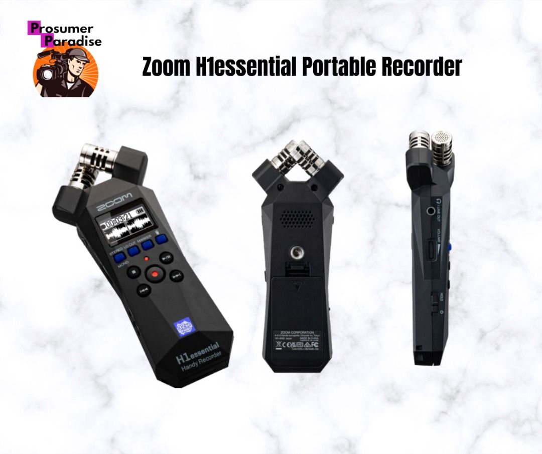Zoom H1 essential Portable Recorder