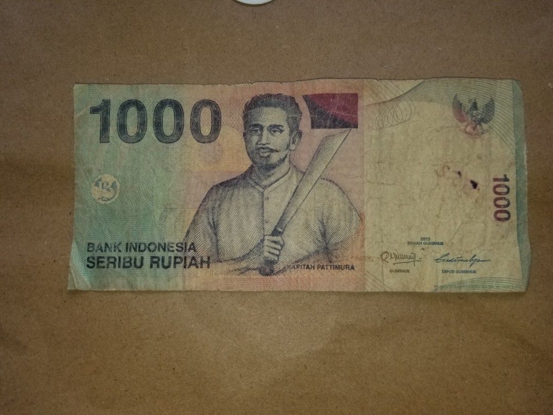 印尼盾一張, 興趣及遊戲, 收藏品及紀念品, 錢幣- Carousell