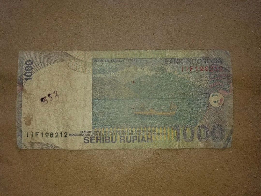 印尼盾一張, 興趣及遊戲, 收藏品及紀念品, 錢幣- Carousell