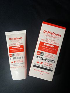 韓國 Dr. Melaxin Glow Light Essence Sun Cream 水感陶瓷保濕精華 提亮防曬霜50ml64235210956291110
