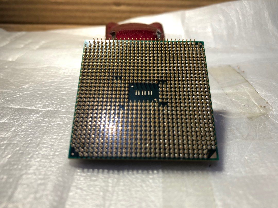 AMD A8-7600 (Category: Computer Parts) located in Dapa. Submitted by amity_eve (Listing ID 1396927295, Image 2). Description: Working CPU! https://carousell.app.link/ZORwfFcCgXb Price is negotiable .