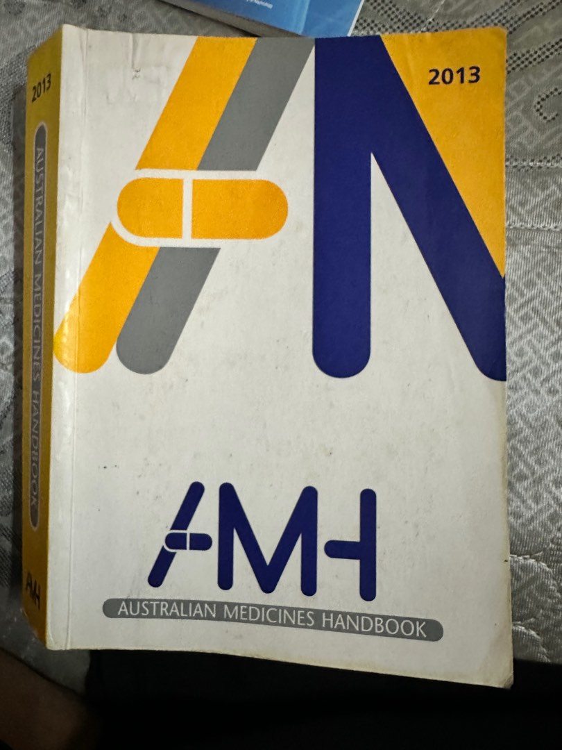 Australian Medicines Handbook (AMH) 2013 Edition, Hobbies & Toys, Books ...