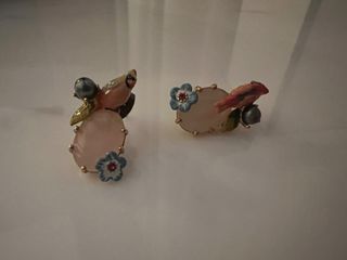 雀鳥與花朵耳環 (les nereides)64204533097091110