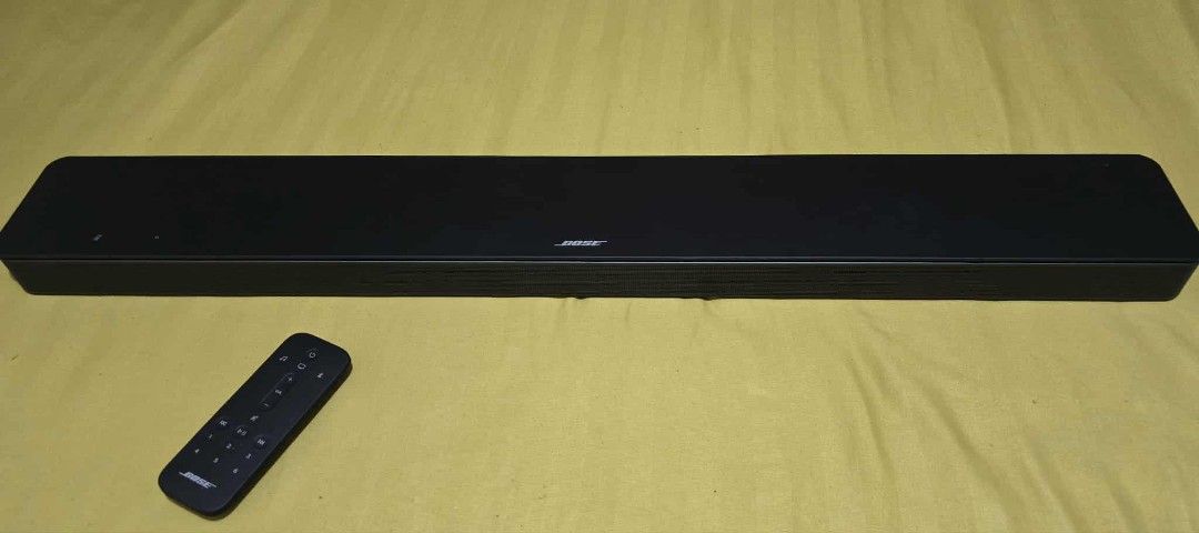 Bose Soundbar 500 (Category: Soundbars, Speakers & Amplifiers) located in Manila. Submitted by mtg25 (Listing ID 1397003610, Image 1). Description: Bose Soundbar 500 - In very good condition - From abroad, 220v - Unit, power cable, remote, optical cable included, replacement box. - Sampaloc, Manila pick up - 15k Fixed.