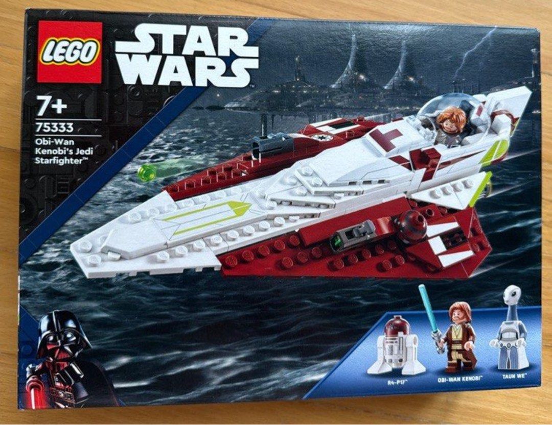 Brand new! LEGO 75333 Obi Wan Kenobi’s Jedi star fighter, Hobbies ...