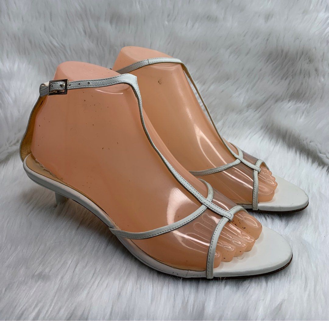 By Far Kitten Heels Sandals (Category: Flats & Sandals) located in Binan City. Submitted by disqualified_but_undefeated (Listing ID 1396939998, Image 1). Description: By Far Kitten Heels Sandals Womens Size- 37 Euro/US 6 In Good Condition - No Inclusions -Pair Only Please Check Detailed Photos Posted For Your Reference Thankyou!!!.