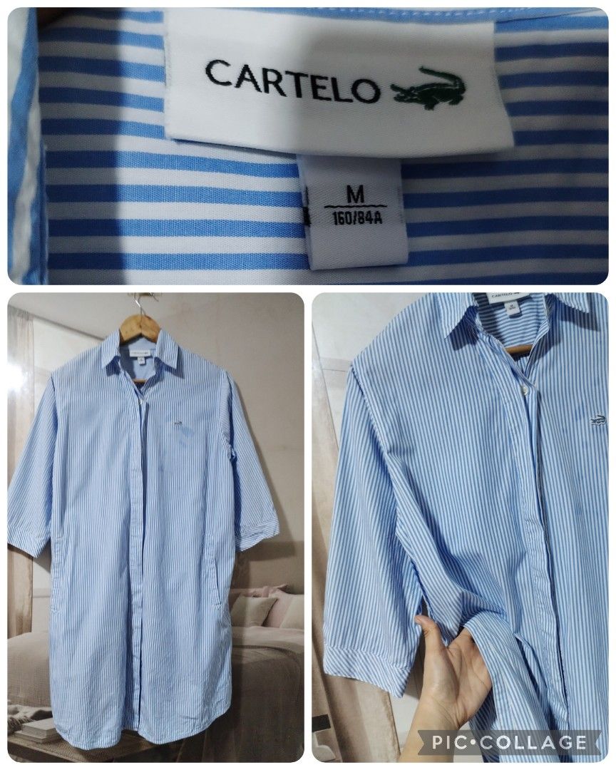 Cartelo striped dress (Category: Dresses) located in Lucena. Submitted by styleddsc (Listing ID 1396844530, Image 1). Description: Small to medium.