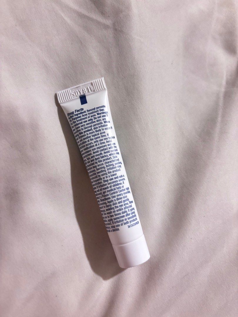 CeraVe Acne Foaming Cream Cleanser 10ml (Category: Face Care) located in Quezon City. Submitted by raspberryblushe (Listing ID 1396982023, Image 2). Description: Orig CeraVe Cream Cleanse 4% Benzoyl Peroxide 10ml only From 🇺🇸 July 2026 exp No box Payment first via Gcas h Loc: Fairview, QC.