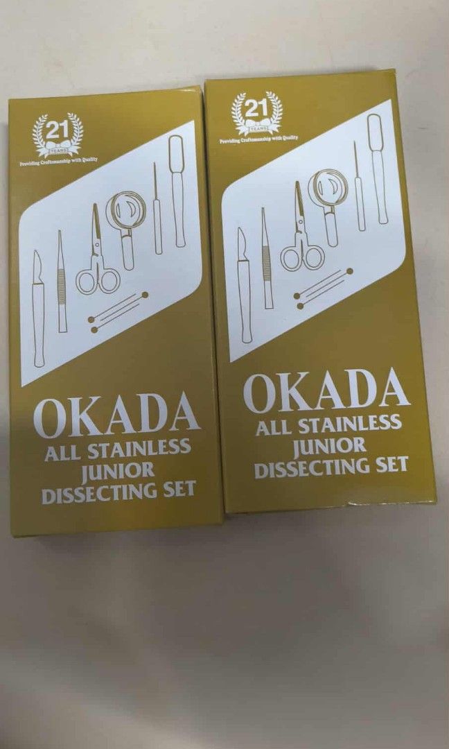 Dissecting kit 7pcs (Category: Medical Supplies & Tools) located in Manila. Submitted by atarah1225 (Listing ID 1396898442, Image 2). Description: .