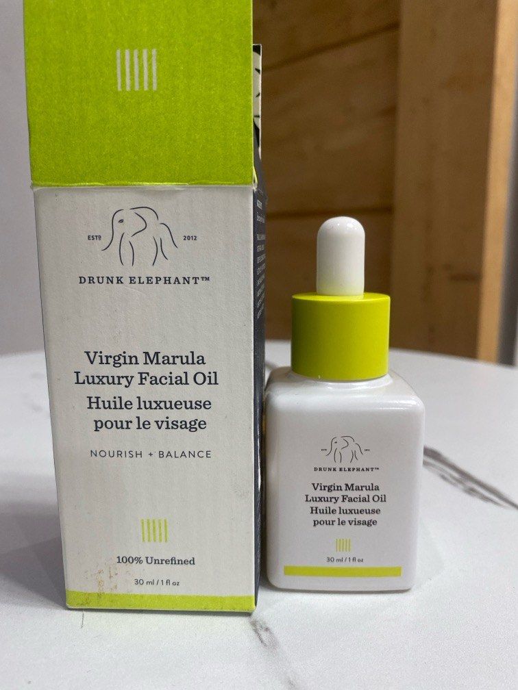 Drunk elephant virgin marula (Category: Face Care) located in Manila. Submitted by kirtsiecel51729 (Listing ID 1396959891, Image 1). Description: Authentic drunk elephant virgin marula 30ml.