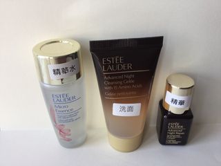Estee Lauder Micro Essence 櫻花微精華活膚原生液 30m /Advanced Night Repair 升級再生基因修復精華7ml/再生基因潔面啫喱30 ml64192323676675110