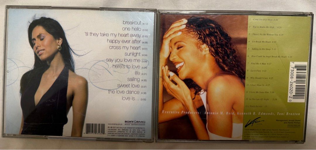 Final price: BUNDLE OF 5 CD's (Category: CDs & DVDs) located in Pasig City. Submitted by davedeleon (Listing ID 1396981615, Image 3). Description: Nice CD selection CD's has minor scratches Selling as is No trade Selling as bundle, if sold per piece it will cost more per piece.