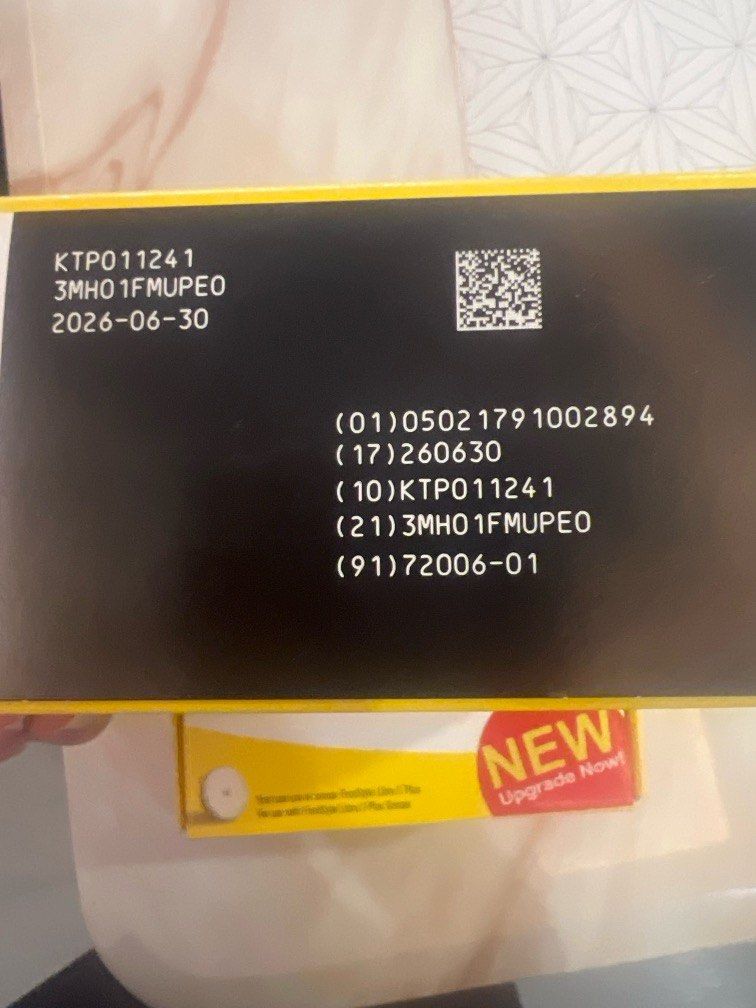 Freestyle libre2 plus and sensor (Category: Health Monitors & Weighing Scales) located in Makati City. Submitted by ng_clutter225 (Listing ID 1397031804, Image 2). Description: Freestyle libre 2 plus Sensor and reader Brand new Sealed Sensor expiry date June 2026.