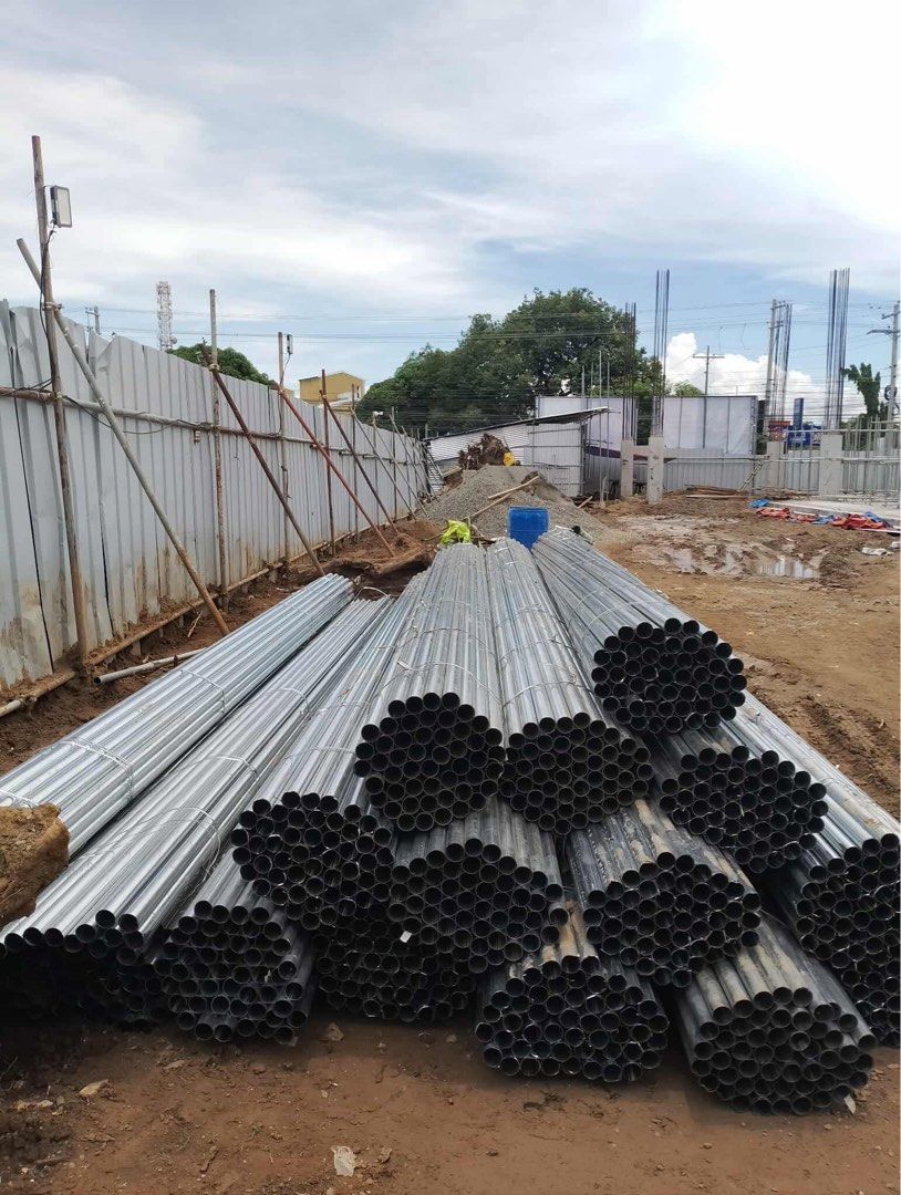 GI PIPE/SCAFFOLDING PIPE 1 1/2 S20/S40 (Category: Construction & Building Materials) located in Valenzuela. Submitted by yuuuridr (Listing ID 1397027762, Image 2). Description: GI PIPE/SCAFFOLDING PIPE 1 1/2 S20/S40 AVAILABLE ALL SIZES ALSO WE HAVE: SWIVEL/FIXED CLAMP SHORING JACK BASE JACK & UHEAD DEFORMED BAR ANY MANY MORE🫶🏻.