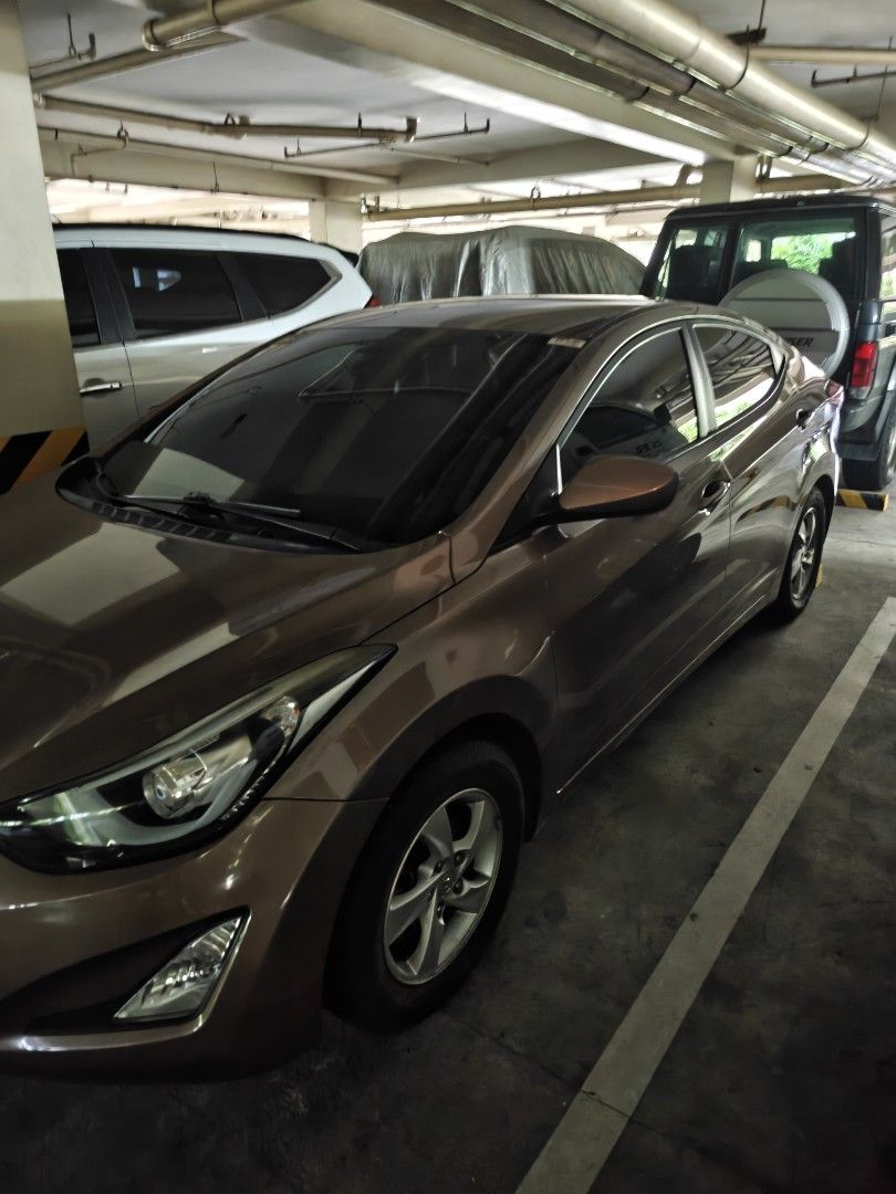 Hyundai Elantra 1.6 (A) (Category: Used Cars) located in Taguig. Submitted by bentaboy01 (Listing ID 1396901830, Image 3). Description: 2015 Hyundai Elantra 1.6E 46,500 mileage only (not tampered) Goodyear duraplus tires 15 2023 Newly repainted by Bruce Cars 2024 New ppf tint 2024.