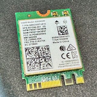 Intel Wireless-AC 8265NGW 802.11ac Bluetooth 4.2 M.2 WiFi card 無線網卡64185143441665110